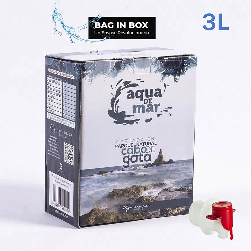 Aqua de mar 100% Hipertónica – 3 Litros