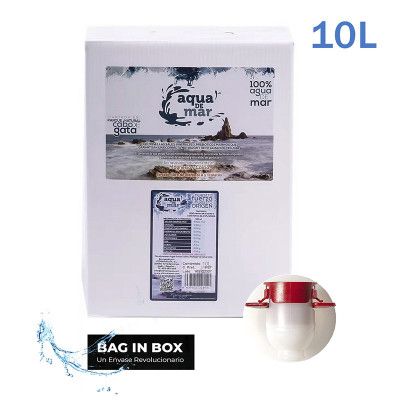 Aqua De Mar 100% Hipertónica – 10 Litros