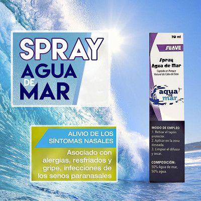 Spray Aqua de Mar 70 ml SUAVE